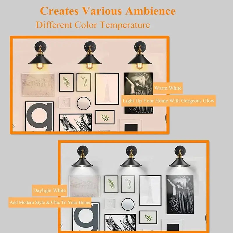 A pair of adjustable wall sconces creating a warm lighting ambiance, illuminating a hallway with decorative style.