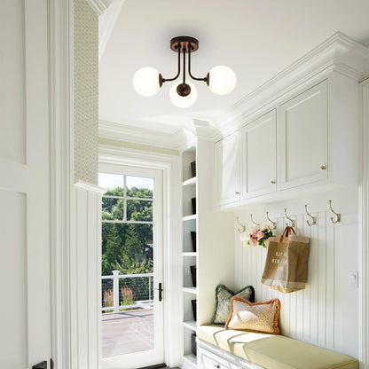 Modern Semi Flush Mount Ceiling Light