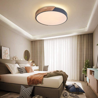 flush mount led ceiling light gray for bedroom