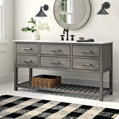 Wall sconce bathroom lighting over a vanity, offering bright and modern illumination for a mirror.